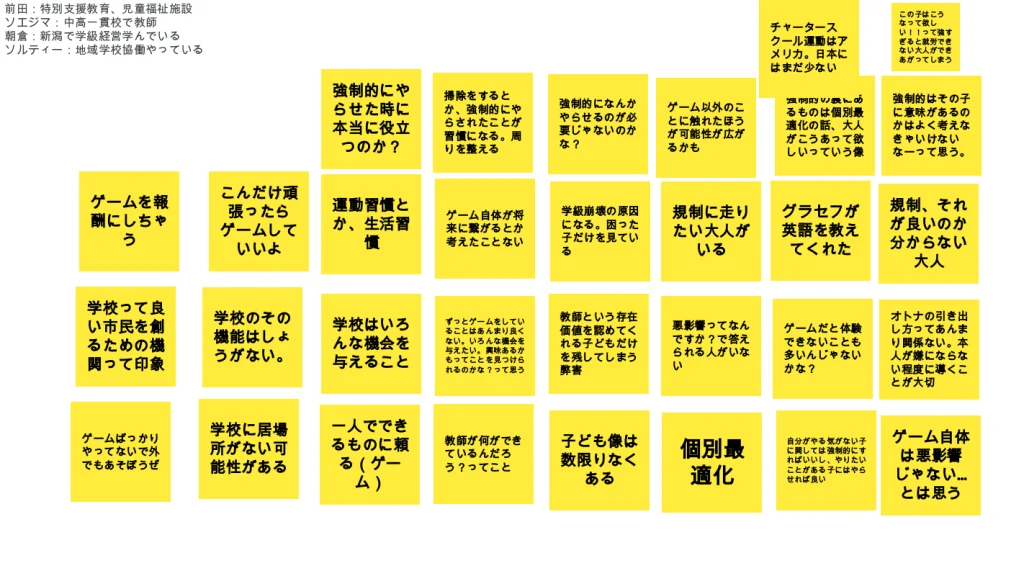 学校に行くって？